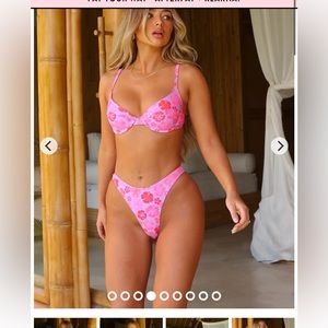 NWT Kulani Kinis bottoms. Cherry berry print